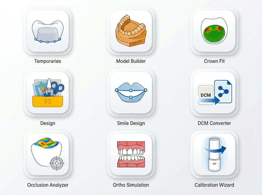 Medit Apps — suite de aplicaciones dentales